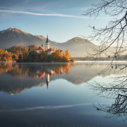 Podzim přišel do Bledu --- Autumn came to Bled