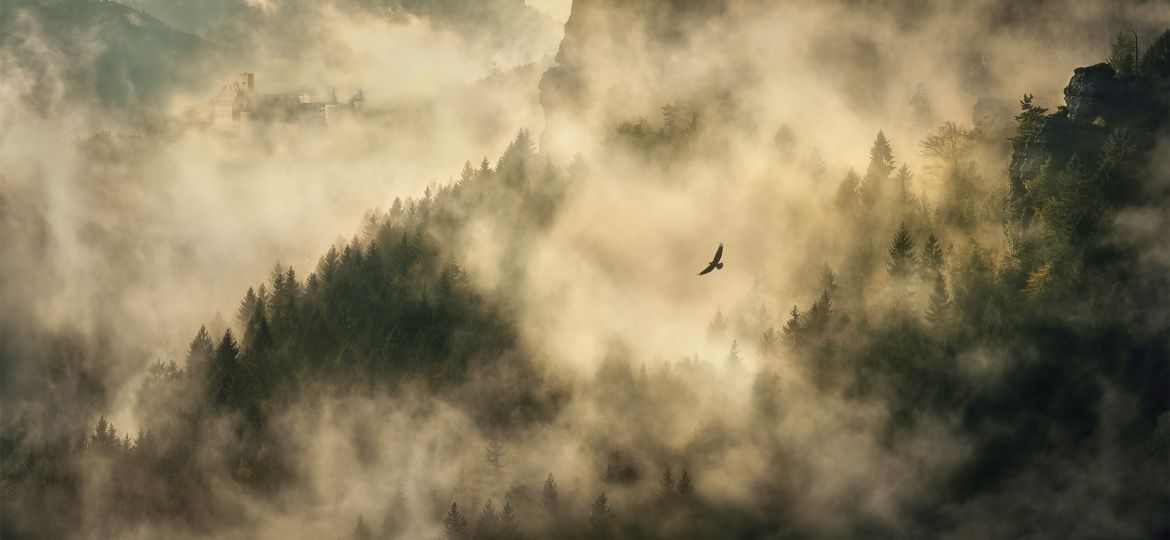 Mlžný hrad --- Misty castle