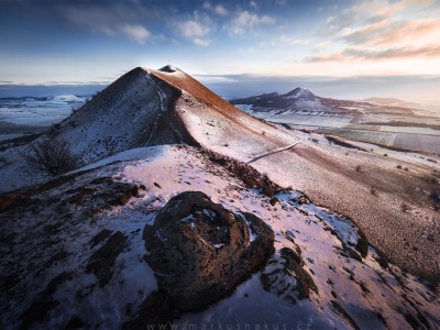 Zimní ráno na Rané --- Winter morning at Rana hill