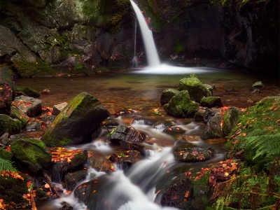 A hidden waterfall --- Schovaný vodopád