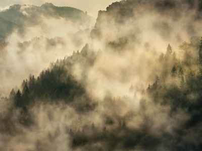 Misty mountains - Mlžné hory